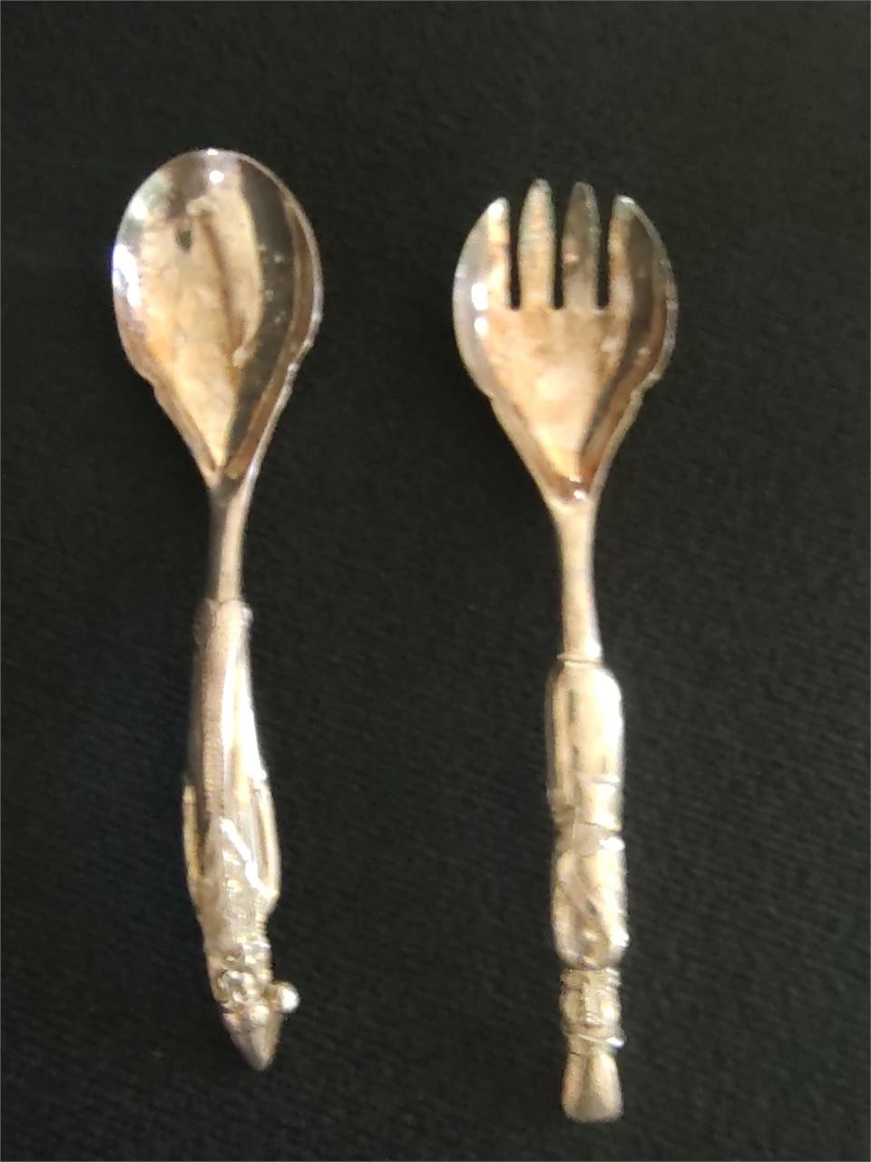 Silver Plated Serving Spoons