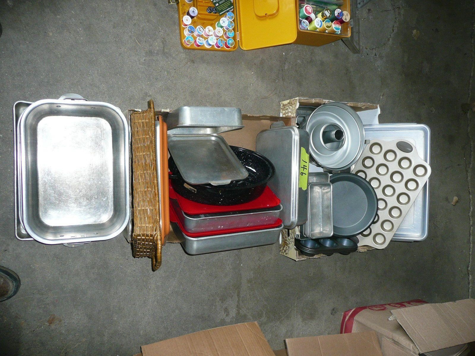 Large Assortment of Baking Pans