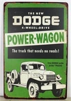 Reproduction Dodge Power-Wagon Metal Sign