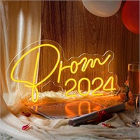 Prom 2024 LED Neon Sign 20 x 10.6 Inch