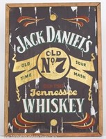 Jack Daniels No. 7 Tennessee Whiskey Wood Sign