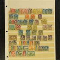Canada Stamps 1890s-1930s Used on Stockpages