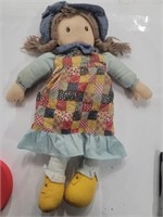 Early Farmer Girl Plush Doll