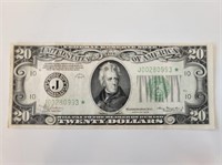 1934 $20 Resreve Note Star FR-2054*