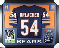 Autographed Brian Urlacher Custom Framed Jersey