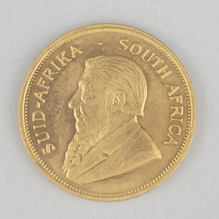 1979 One Ounce Fine Gold South African Krugerrand.