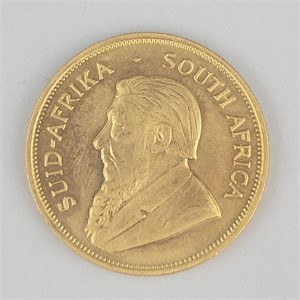 1979 One Ounce Fine Gold South African Krugerrand.