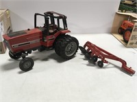 IH Tractor and 3 Bottom Plow
