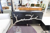 Branch and door media cabinet/ credenza