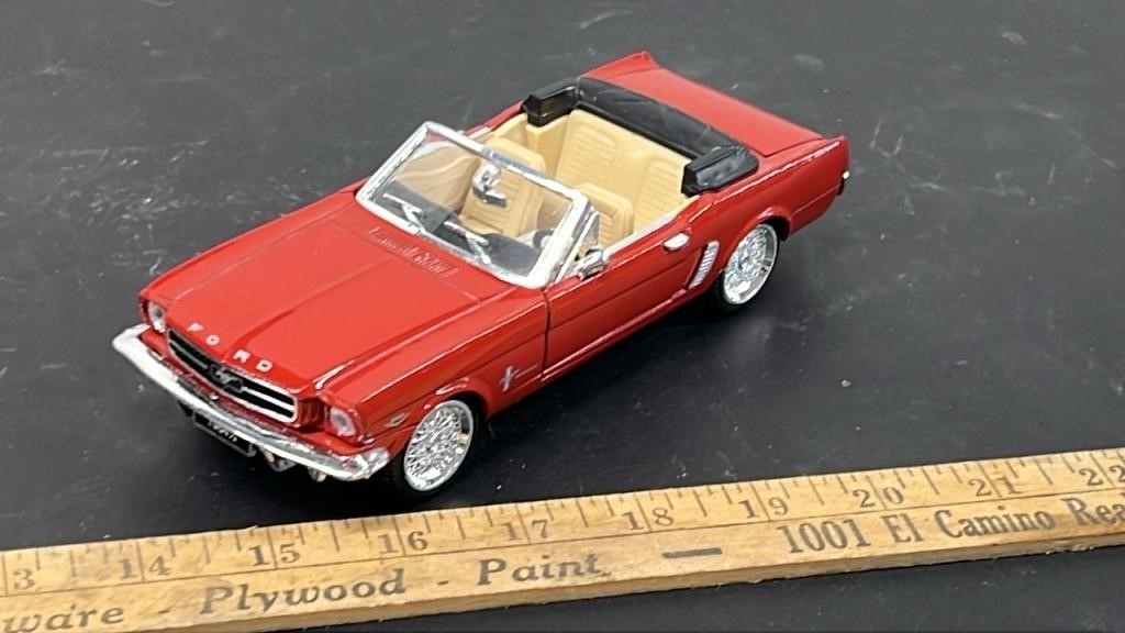 1/24 scale 1964 Ford Mustang Convertible.