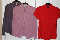 Lot of three button downs
