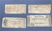 1861 North Carolina Currency - Obsolete