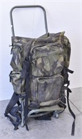 Metal Frame Camo Backpack Hunting Pack