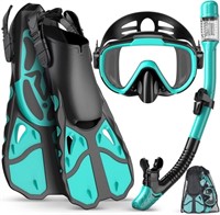 [Size : ML/XL  9/13] Vengreedo Snorkel Set with Fi