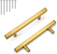 Probrico Cabinet Handles-(Pack of 25) Gold 3-1/2in