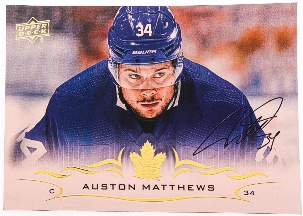 2018-19 Upper Deck Series 2 - Card #418 AUSTON MAT