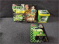 Racing Champions NASCAR (3) John Deere Tin Box