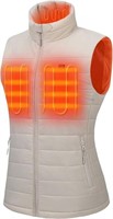 (L) $130 Women's Heated Vest with Battery Pack
