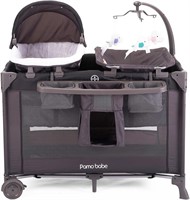 Pamo Babe 4 In 1 Portable Crib For Baby,nursery