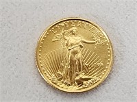 1998 $5 American Eagle 1/10th OZ. .999 Gold Coin