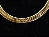 Elegant 24" Herringbone Necklace