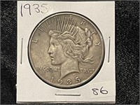 1935 PEACE DOLLAR