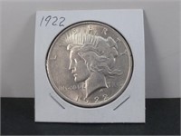 1922 Peace Silver Dollar