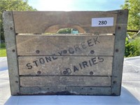 Stoney Creek Dairies Milk Crate