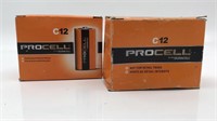 Missing 4 - Duracell Procell Batteries C12