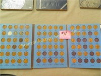 (50) Wheat, (24) Memorial Lincoln Cents in a