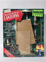 Mr. Christmas lighted musical lanterns in box