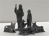 Biblical metal figurines