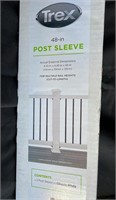 New - TREX 48" Post Sleeve in Box