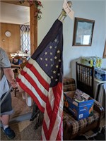 Flagpole w/ American Flag