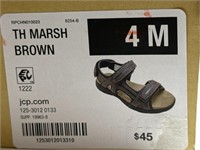 $45  TH Marsh Brown Size 4 M