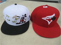 NEW Red Blue Jays Hat & Mickey Mouse Hat