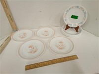 2 Patterns Corelle Salad Plates