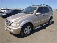 2002 Mercedes ML 320 SUV