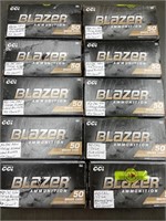 10 BOXES OF 50  40 CAL S&W 175 GR ALOXED LEAD