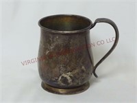 Sterling Silver Engraved Cup
