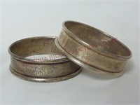 Gorham Sterling Silver Napkin Rings ~ 2