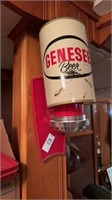Mounted genesee beer lamp