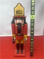 Wood Fireman Nutcracker