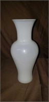 Vintage opalescent blown glass vase