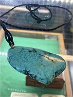 Turquoise Necklace 3" Stone