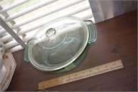 Clear Glass Bowl w/ Lid