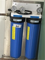 2 Boss Water Filters with Gauges