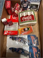 Coca-Cola and Rusty wallace collectibles