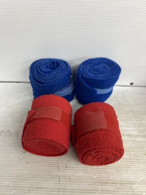 Rolls of cotton boxing bandages