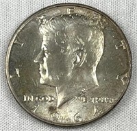 1964 JFK 90% Silver Half Dollar w/ Luster